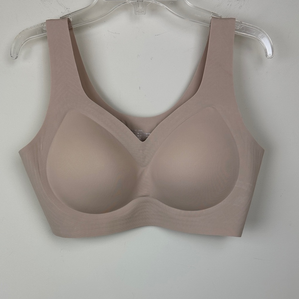Nude Wireless Lift and Shape Jelly Bra Size 2XL